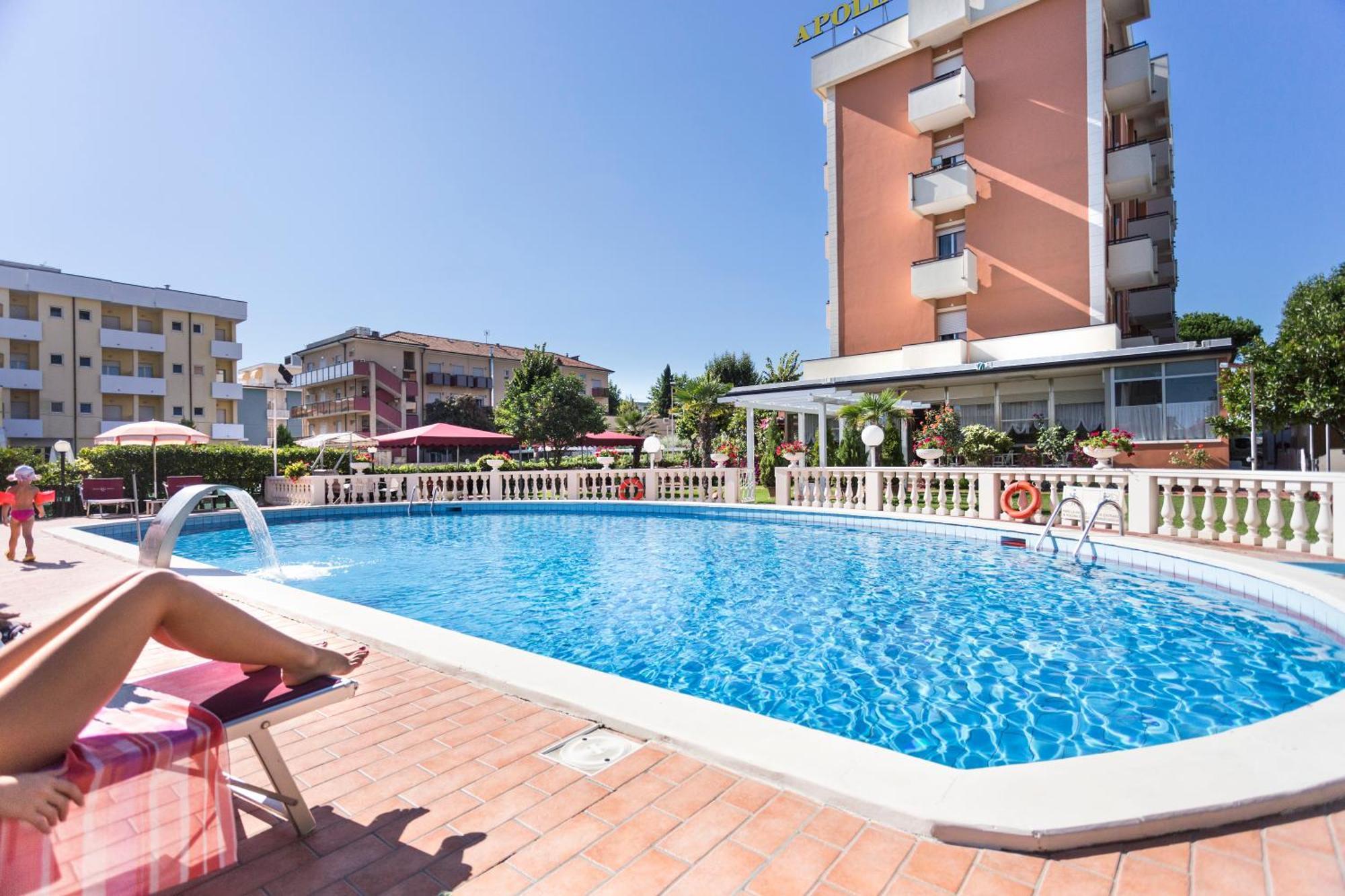 Hotel Apollo Rimini Bagian luar foto